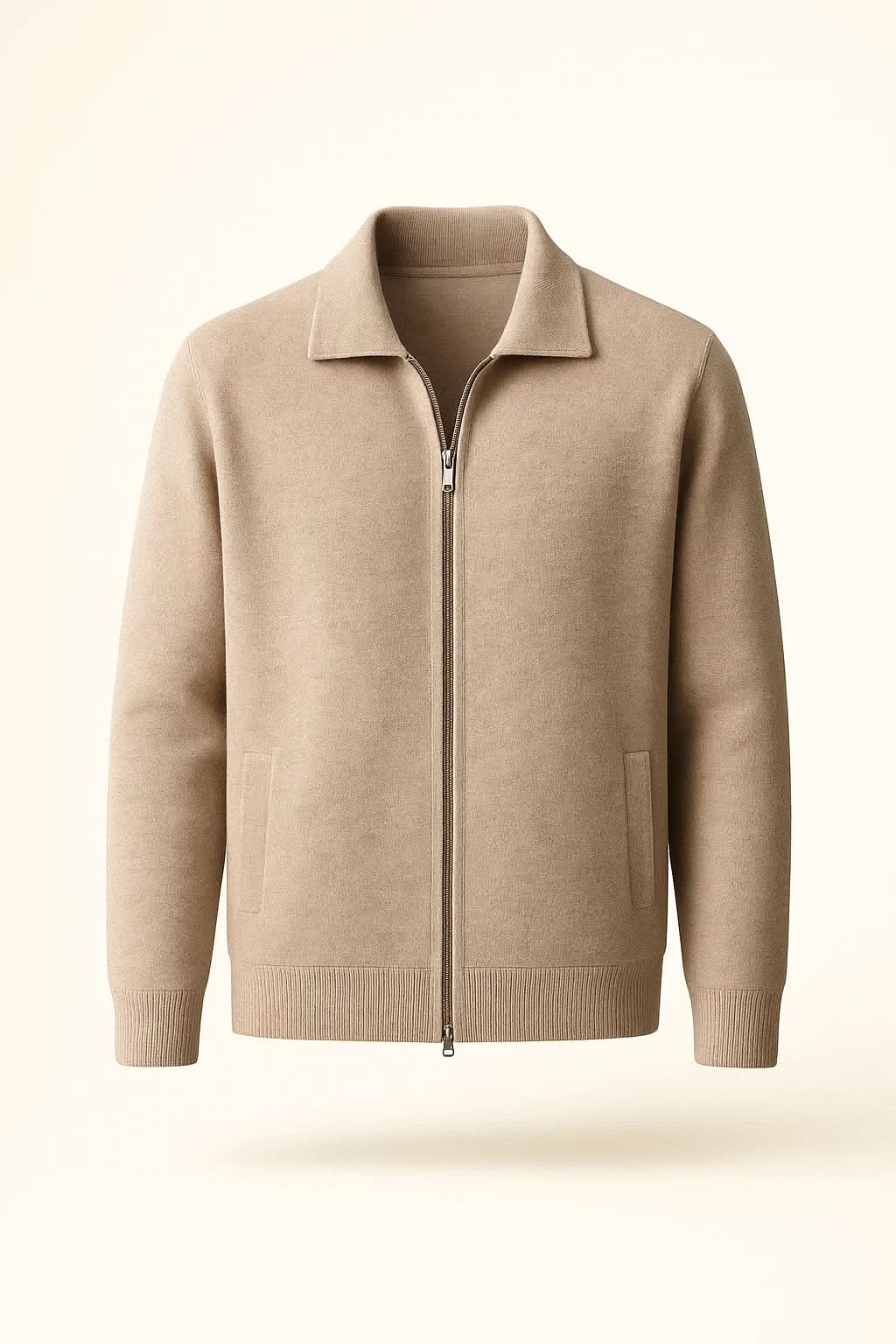 LAGO ZIP POLO CARDIGAN