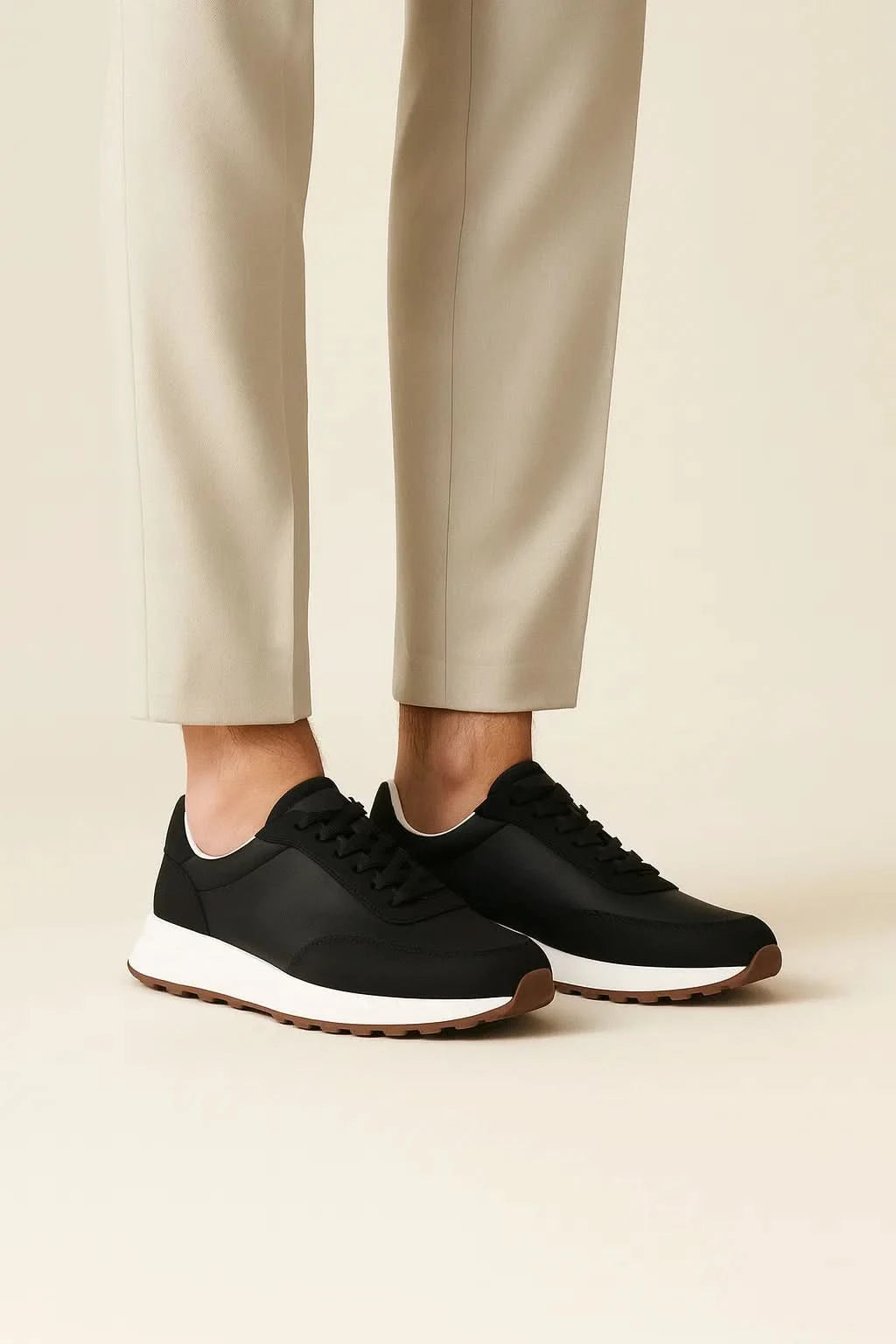 Calzatura Suede Runner Black