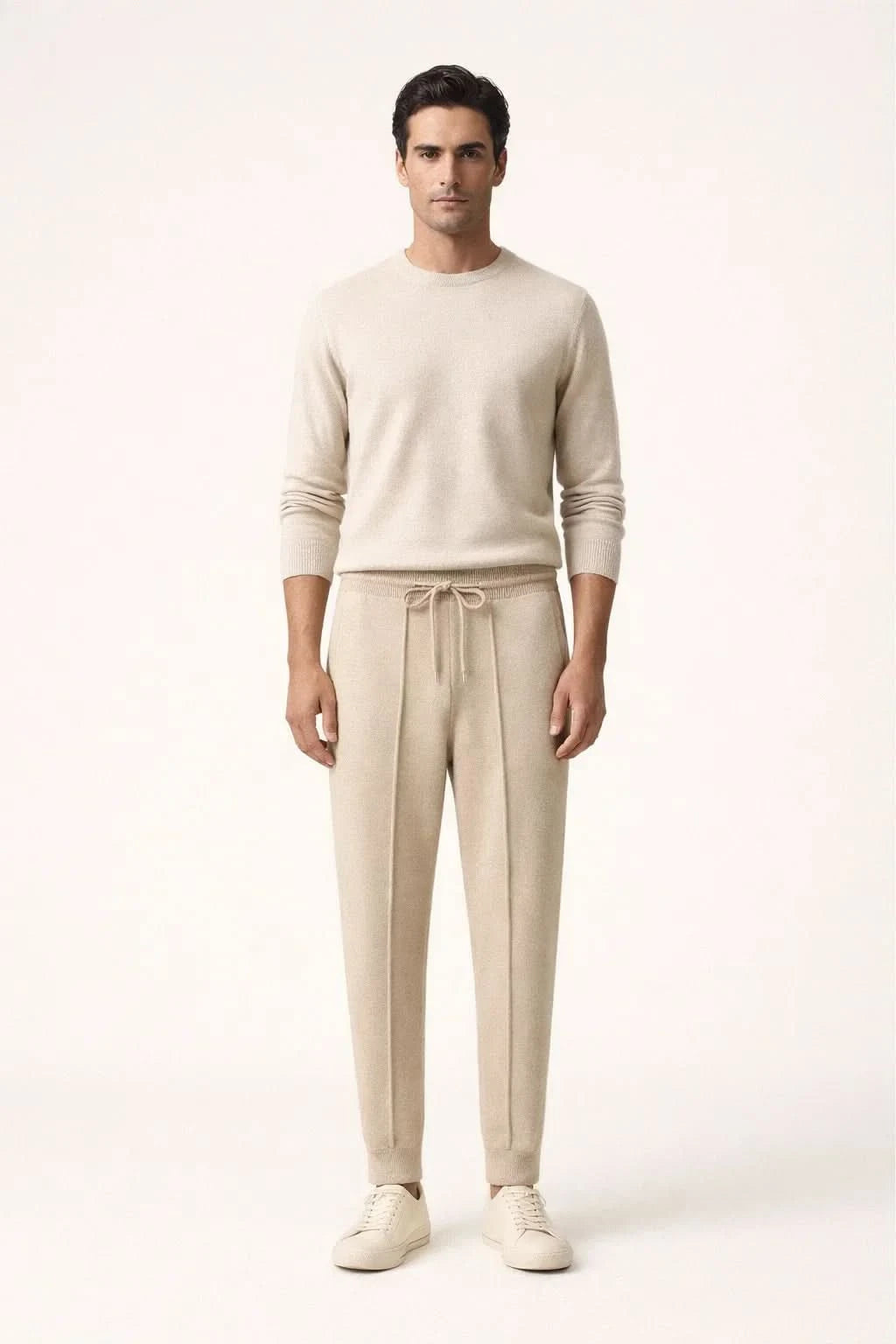 Sartore Cashmere Trousers Beige