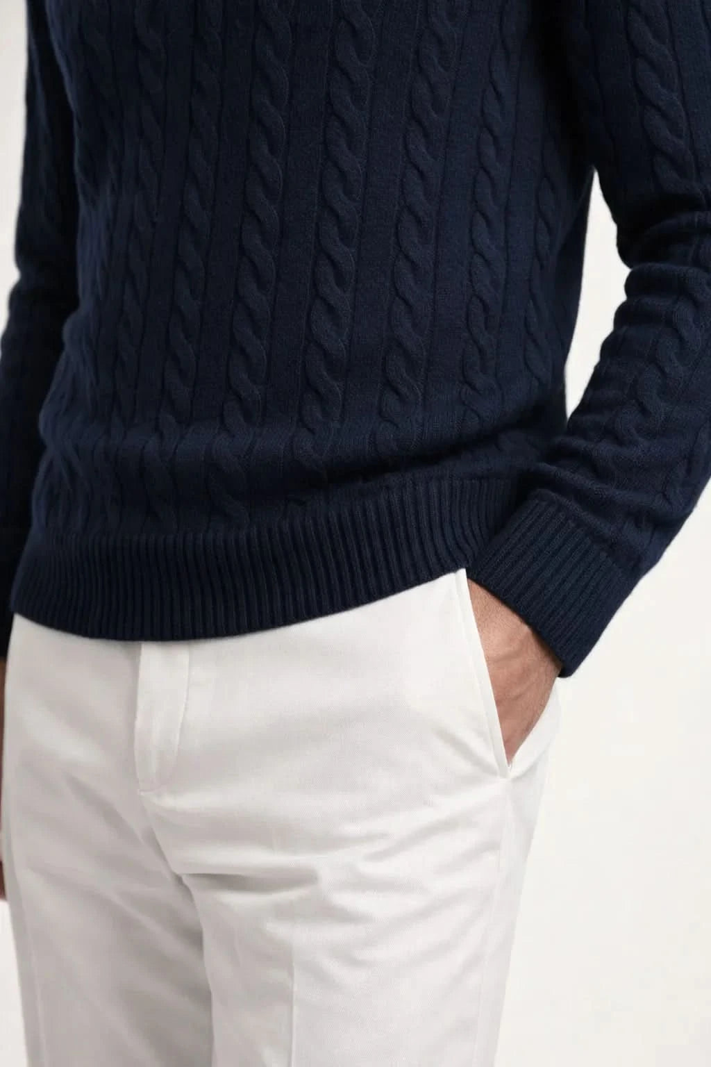 Cortona Cashmere Knit Navy