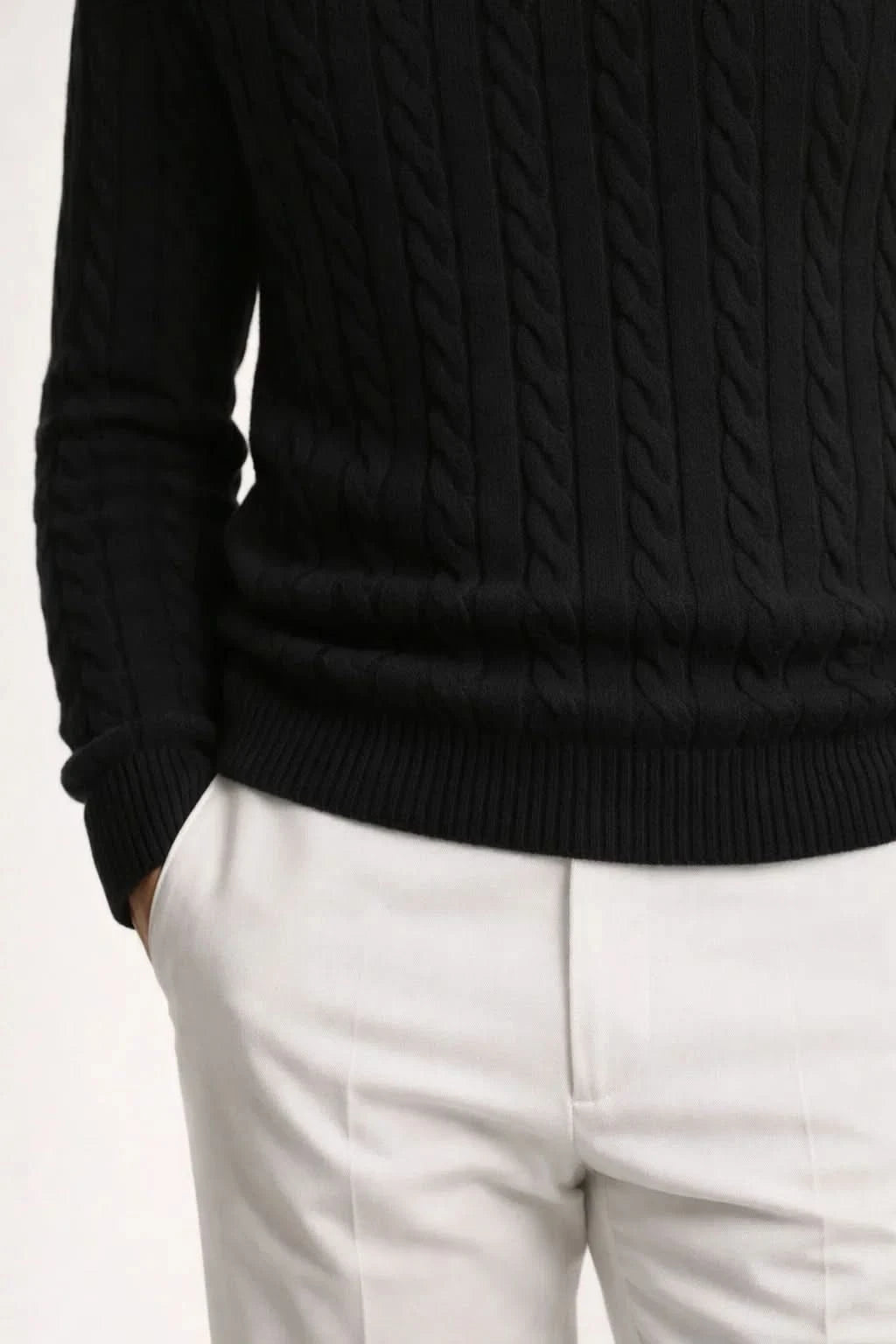 Cortona Cashmere Knit Black