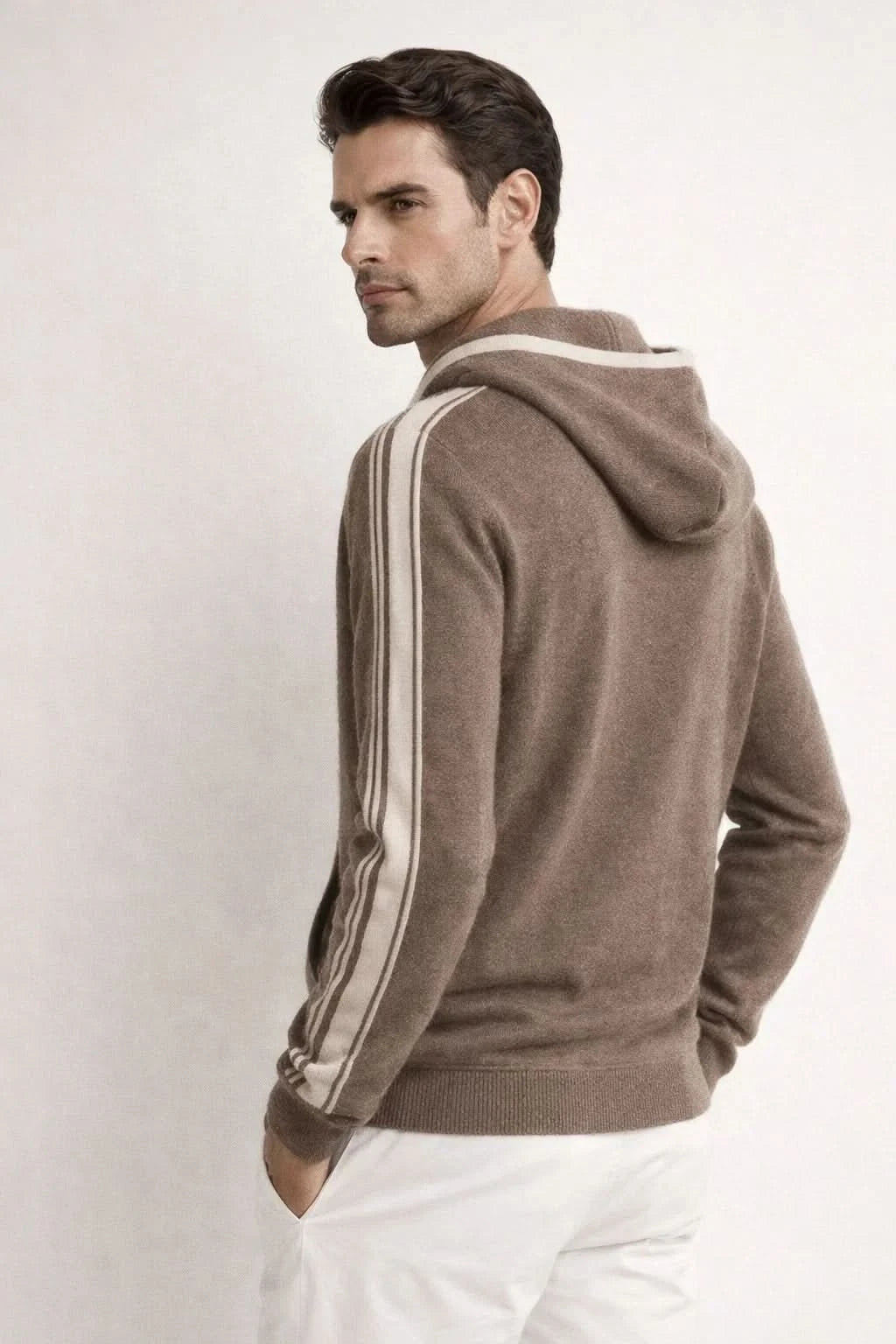 Alio Zip Up Brown