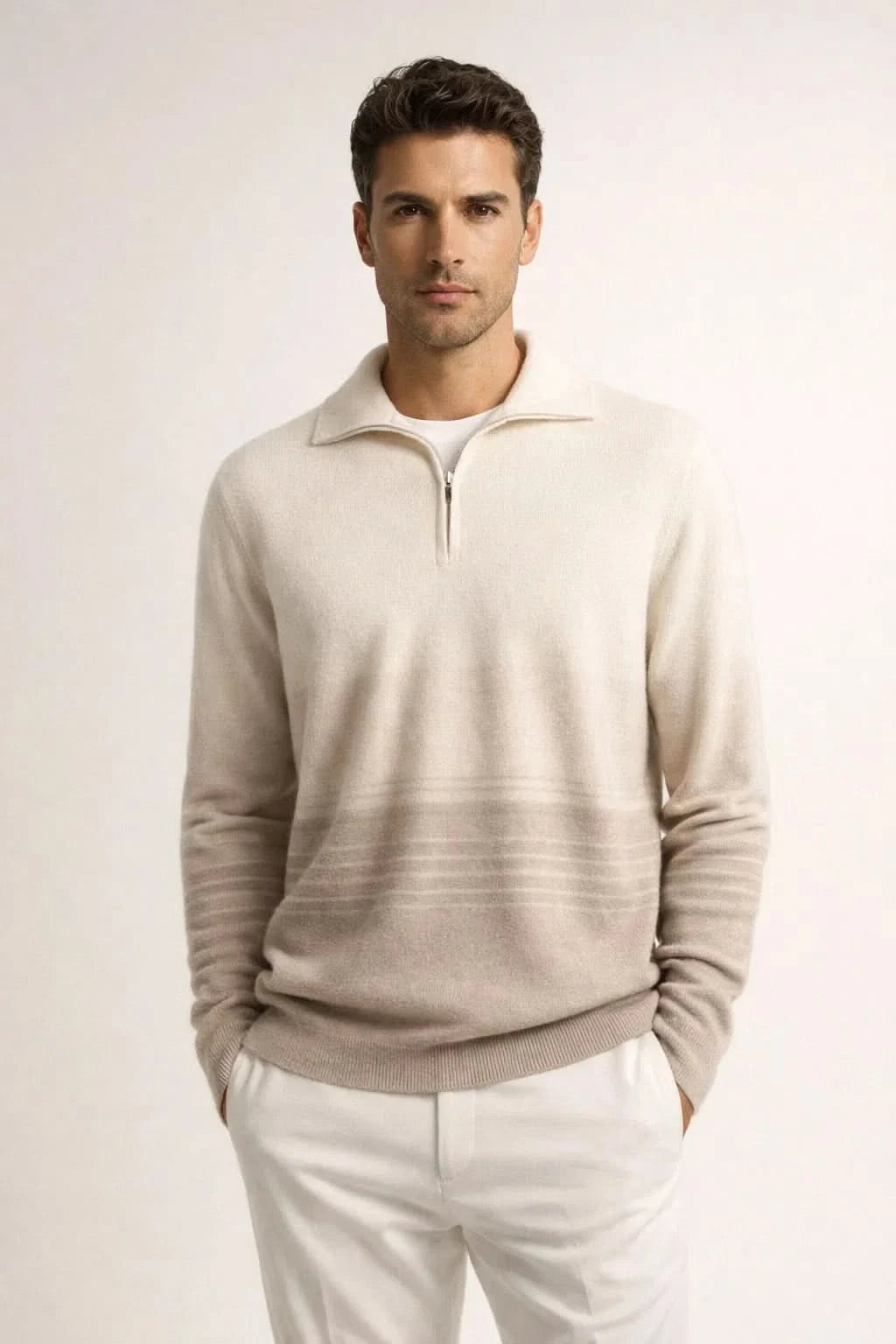 Lionel Voyager Cashmere Zip Up