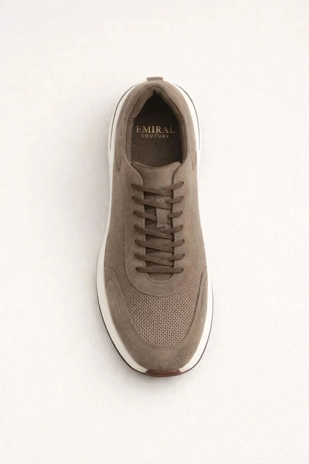 Giuliano Suede City Sneaker Beige