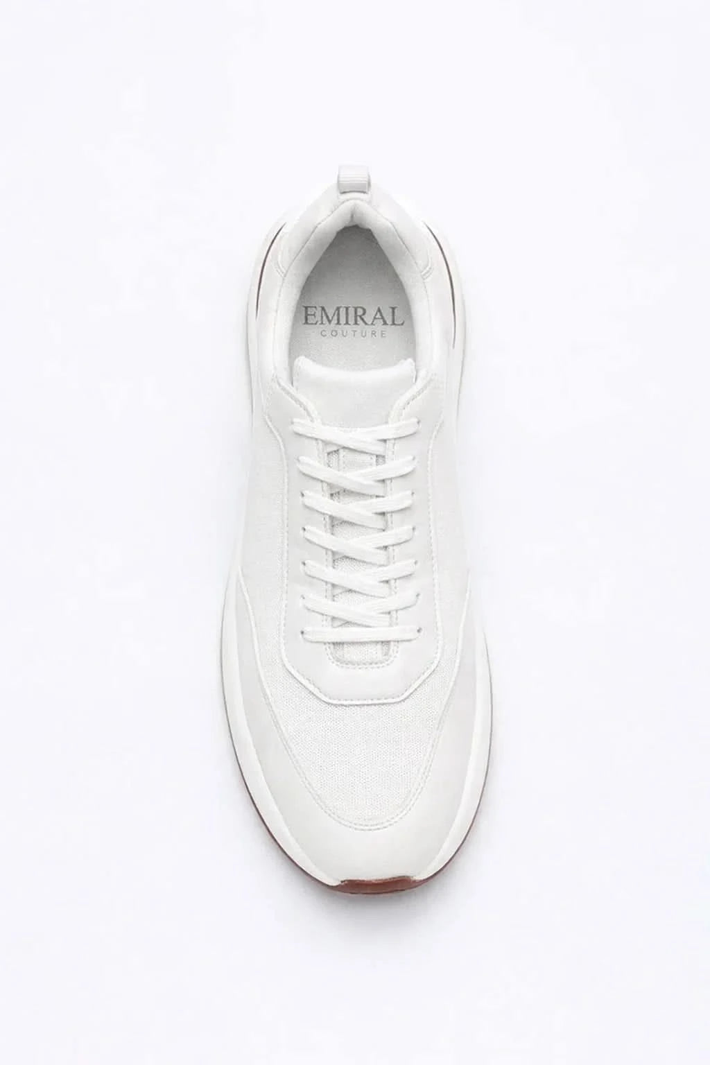 Giuliano Suede City Sneaker White