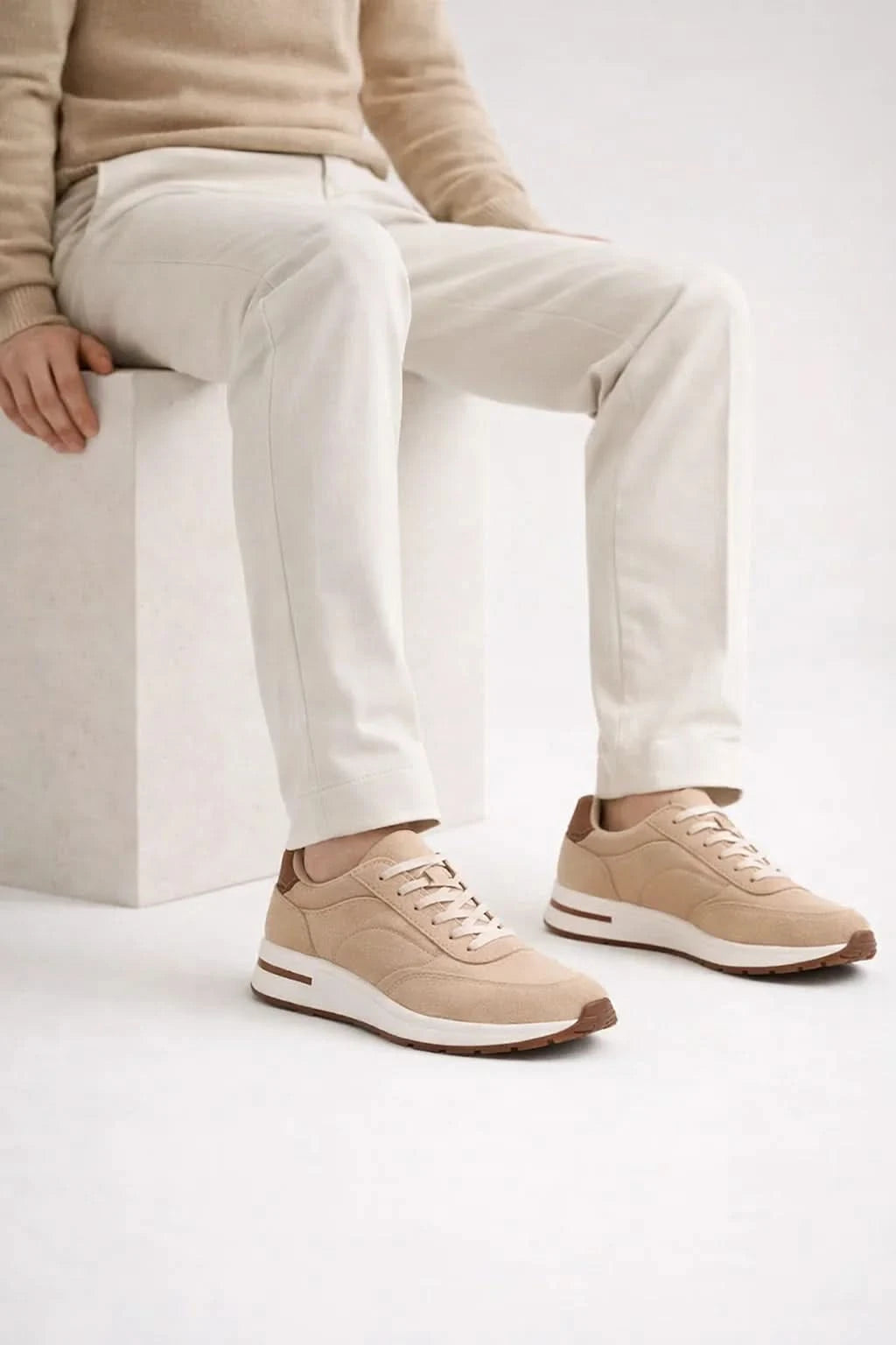 Rafelo Sneaker Beige