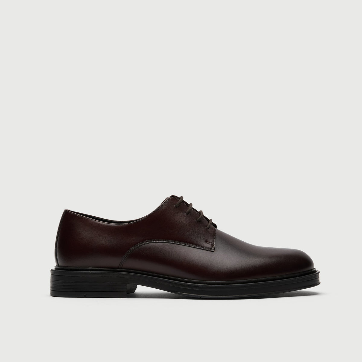 Brown Leather Derby Shoe